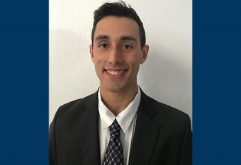 Chemical engineering student Austin Morales