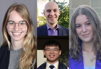 Chemical Engineering Department's end-of-the-year award winners