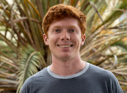 2024 Dow Discovery Fellowship recipient Ryan Berry, a chemical engineering PhD student at UC Santa Barbara