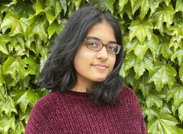 Chemical engineering student Chandraki Chatterjee, 2025 Smiley Scholarship recipient